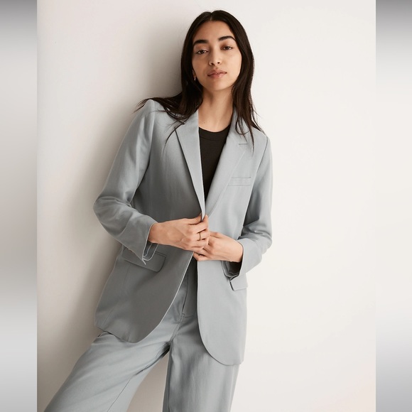 Madewell Jackets & Blazers - MADEWELL The Larsen Blazer in Drapeweave